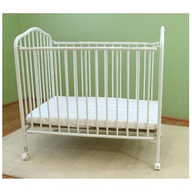 L A Baby Portable Crib White