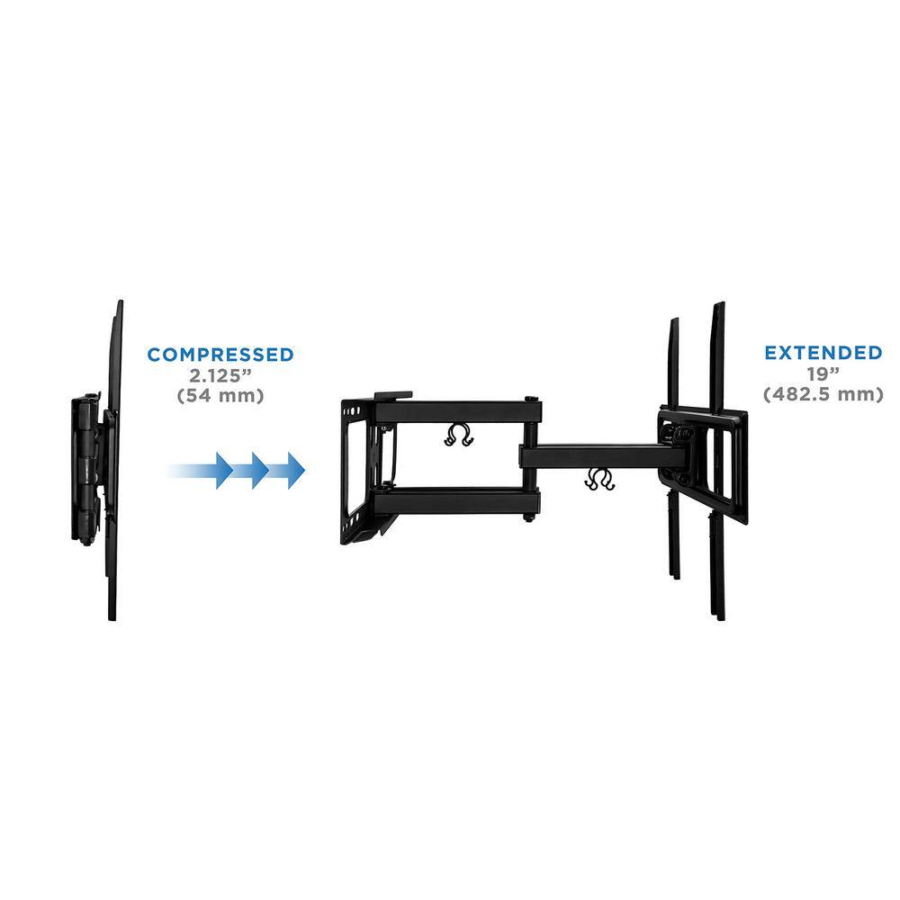 mount-it! Full Motion Dual Arm TV Wall mount-it!nt for Screens 32 in. to 55 in. MI-3990