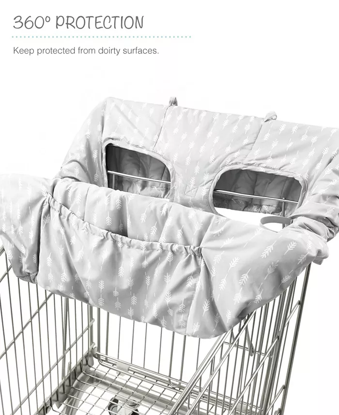 The Peanutshell Shopping Cart and High Chair Cover