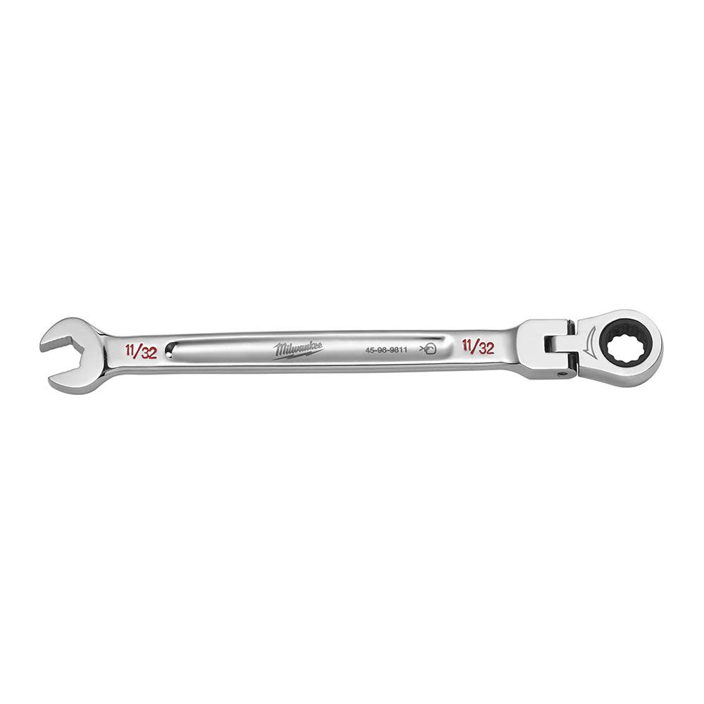 Milwaukee Combination Wrench Flex Head 11/32