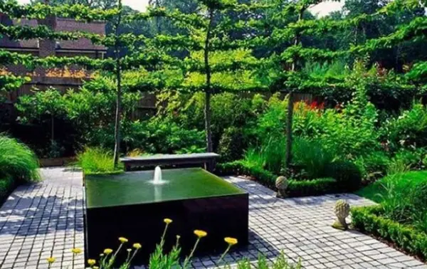 garden sculptures metal waterfall black steel water table square fountains outdoor indoor bubble  water features