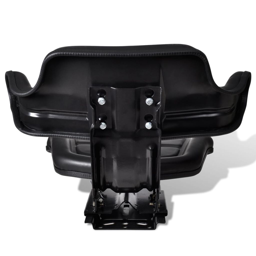 ametoys Tractor Seat with Backrest Black