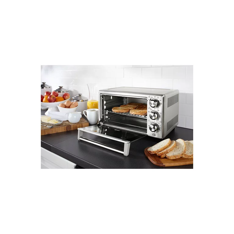 Oster Designed for Life Countertop Convection Toaster Oven， Stainless Steel