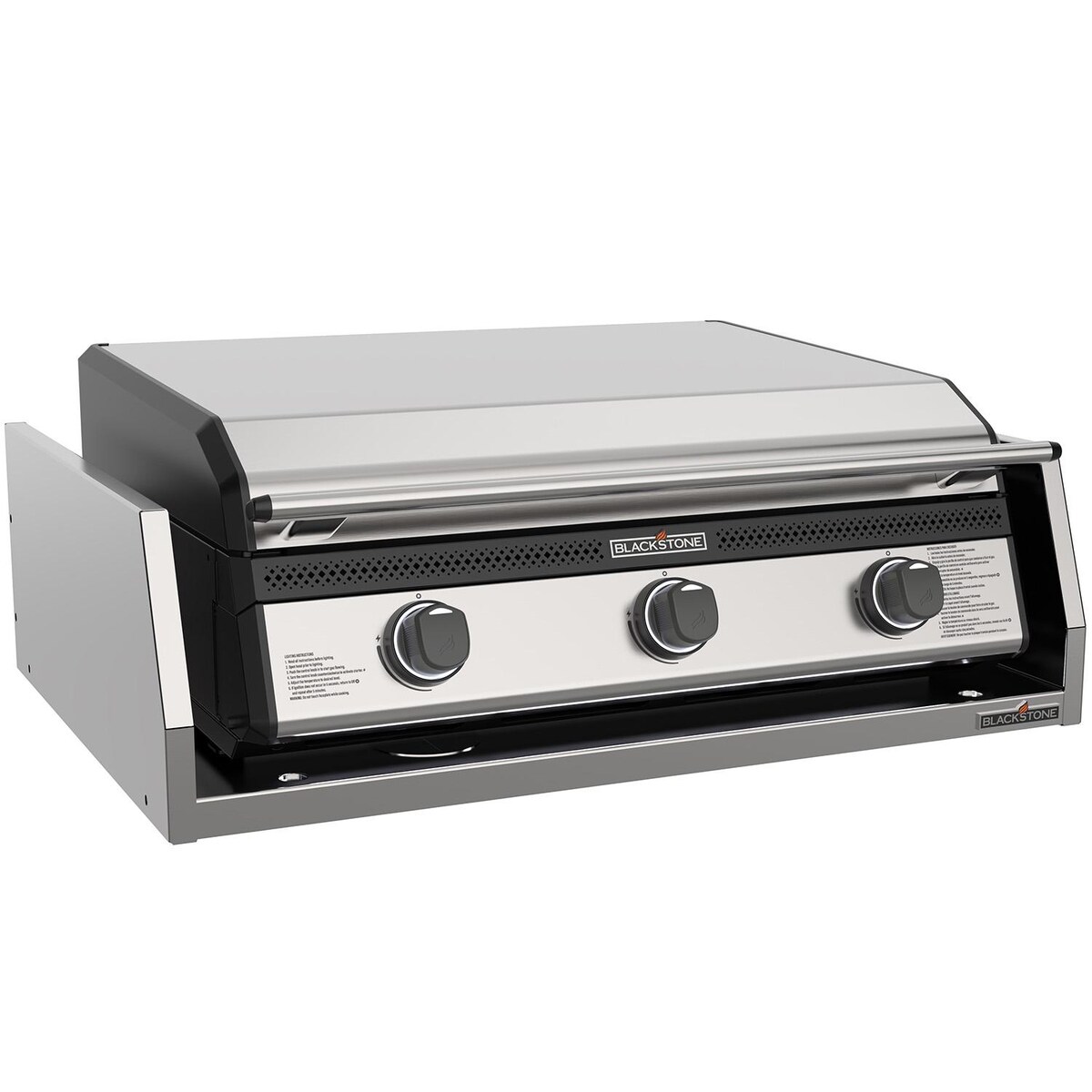 Blackstone 28-Inch Propane Gas Griddle W/Hood and Stainless Steel Insulation Jacket