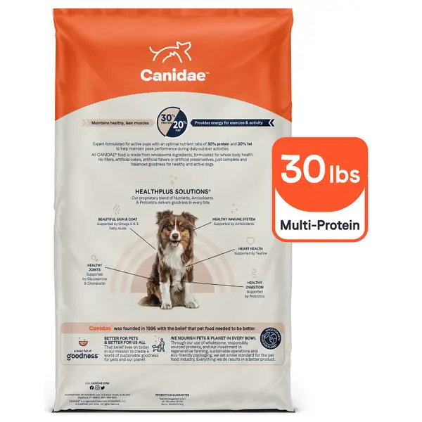 Canidae 30 lb Active Goodness Multi Protein Dog Food