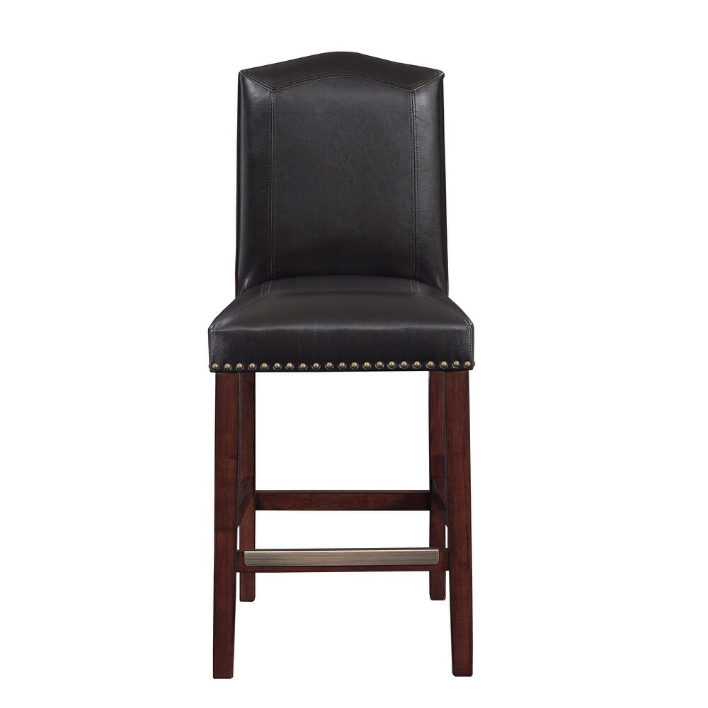 Claren Faux Leather Counter Stool by Greyson Living