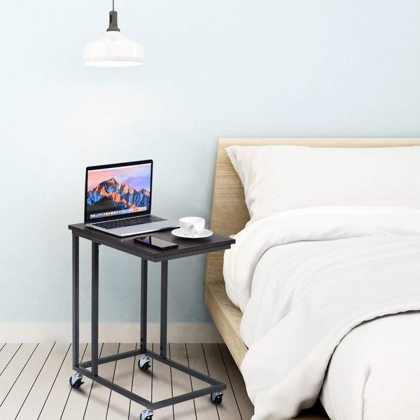 Rectangle Holder Mobile Side End Table