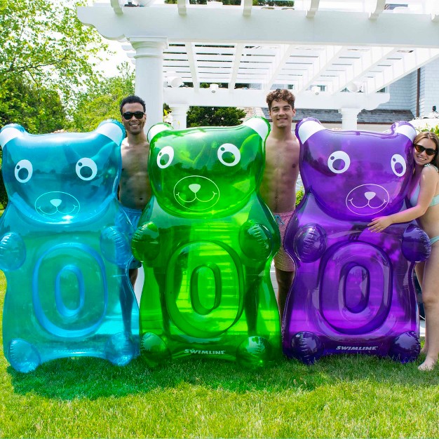 Purple Gummy Bear Swimming Pool Float