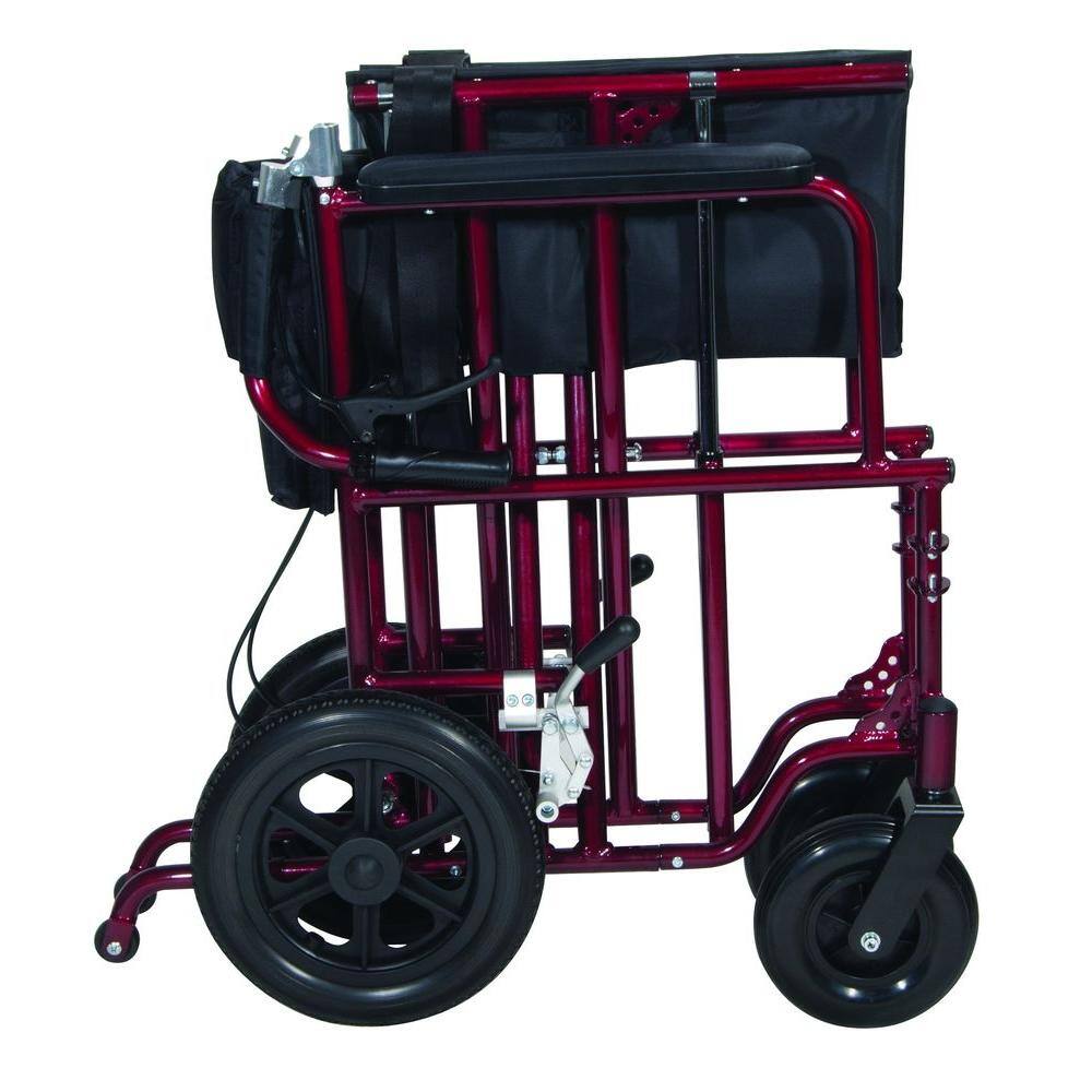 Drive Medical Bariatric Heavy Duty Transport Wheelchair atc22-r