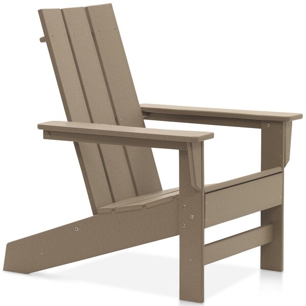 Hawkesbury Recycled Plastic Modern Adirondack Chair by Havenside Home