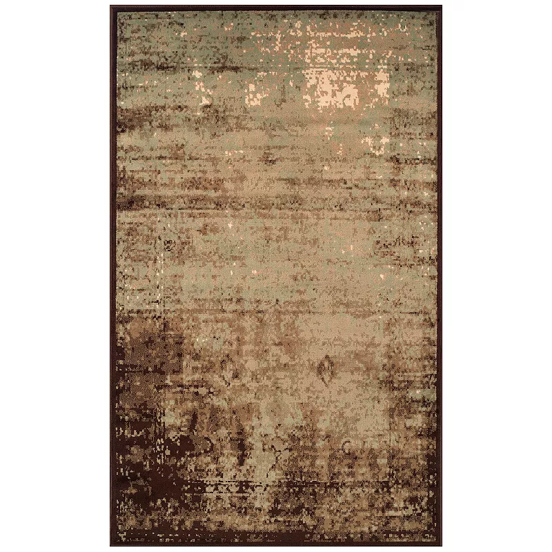 Superior Acid Wash Modern Area Rug