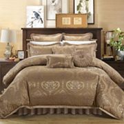 Chic Home Como 13-pc. Comforter， Decorative Pillow and Sheet Set