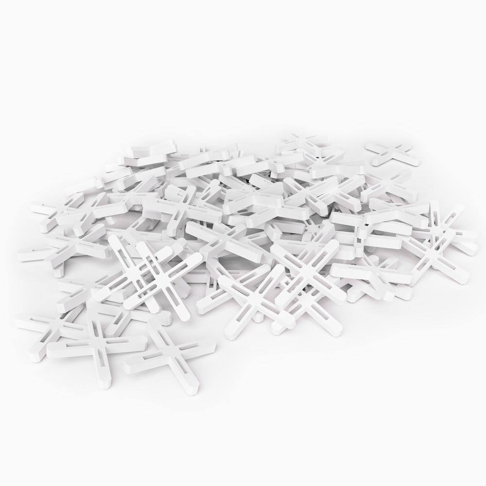 QEP 18 in. Leave-in Hard Style Tile Spacers (Jar of 1000) 10325