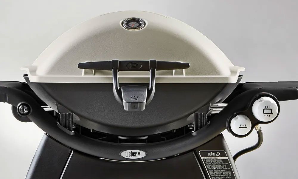 Weber Q 3200 Titanium Liquid Propane Gas Grill