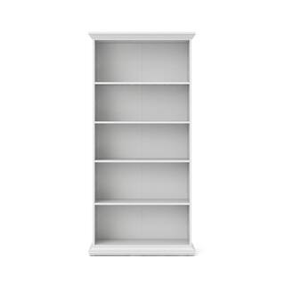 Tvilum Sonoma White 5-Shelf Bookcase 7986449