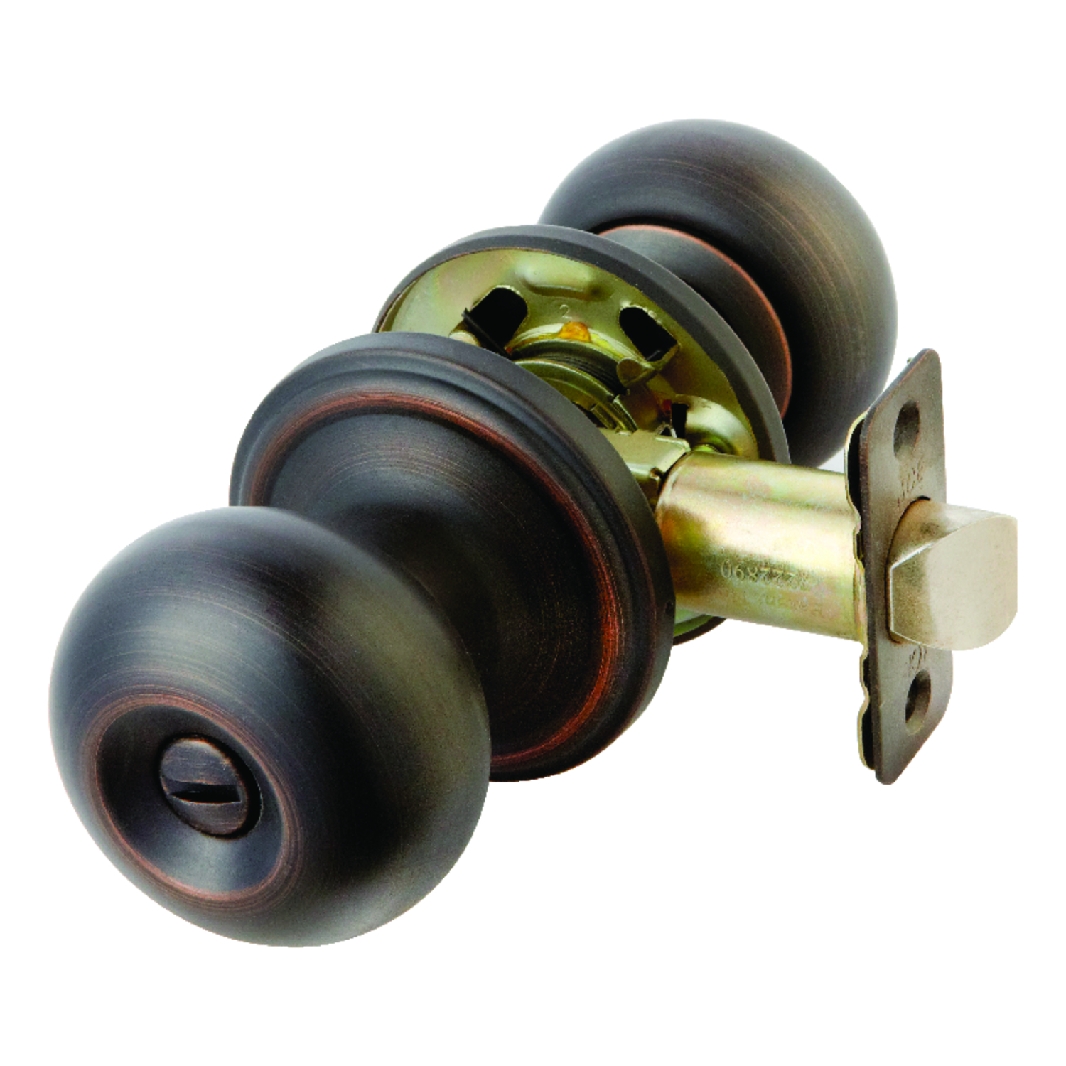 Ace Colonial Oil Rubbed Bronze Privacy Lockset 1-3/4 in.