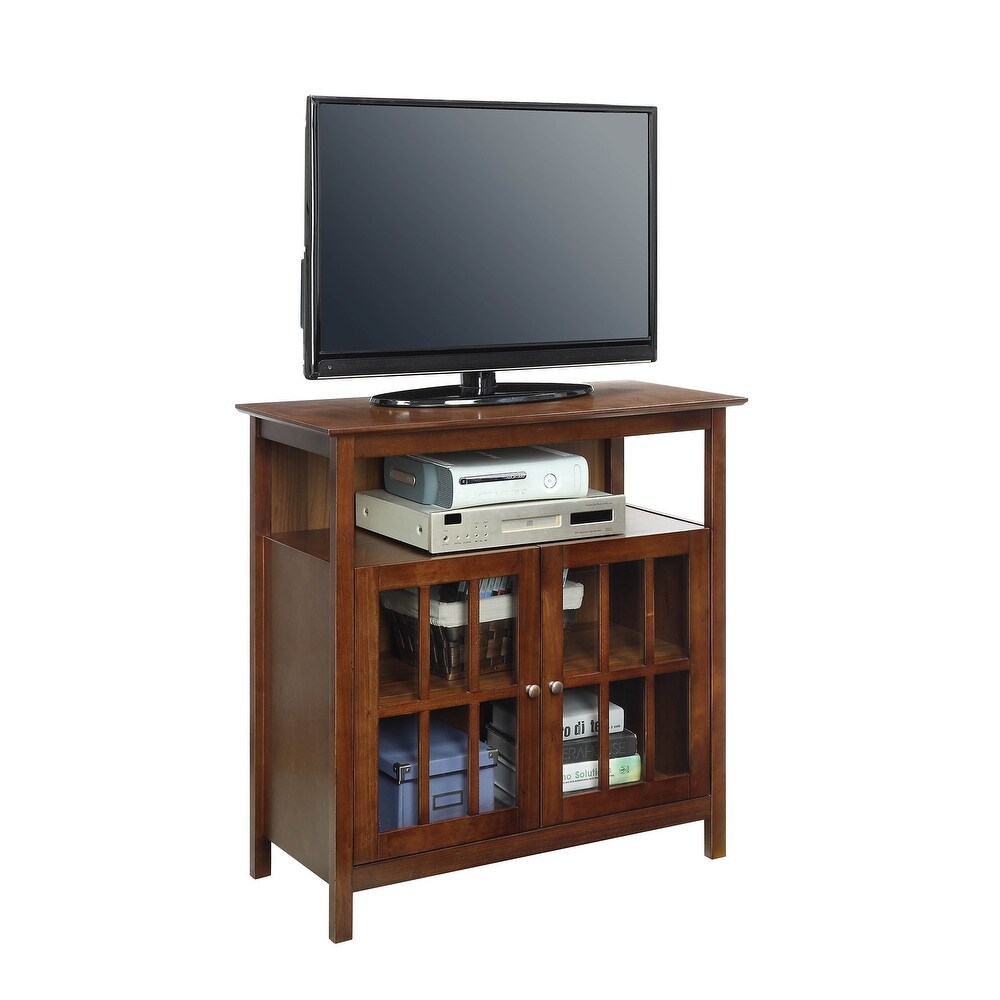 Convenience Concepts Big Sur Highboy 40 inch TV Stand with Storage Cabinets