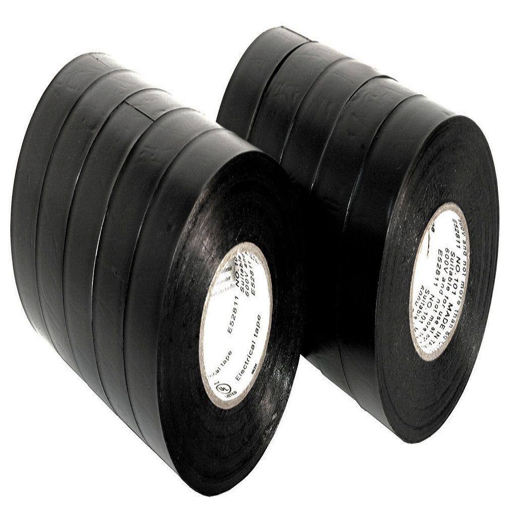 K Tool International Black Electrical Tape KTI73510