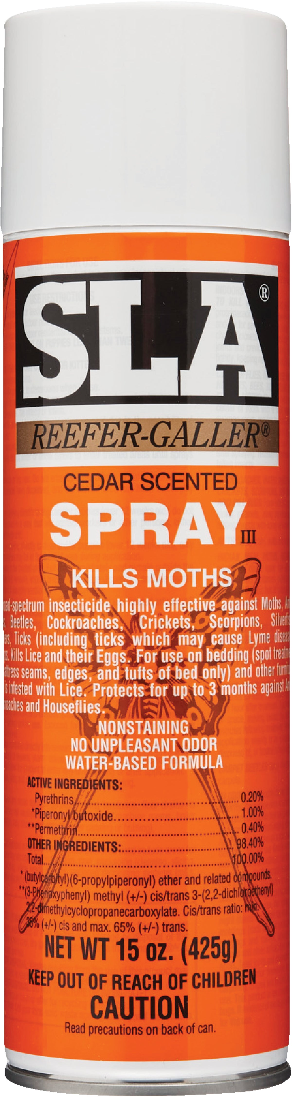 Reefer-Galler SLA Cedar Scented Moth Spray 15 Oz.