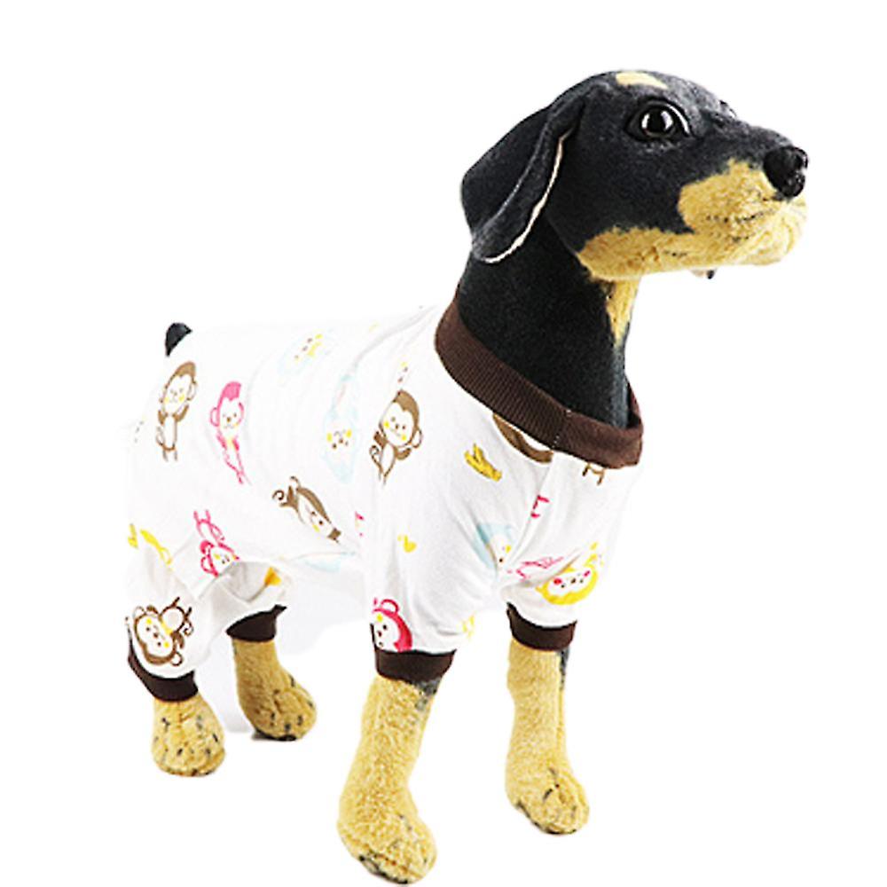 Dog Pajamas For Small Dogs ， Chihuahua Pajamas， Cute Warm Tiny Dog Clothes Outfit， Extra Small Puppy Pjs-l