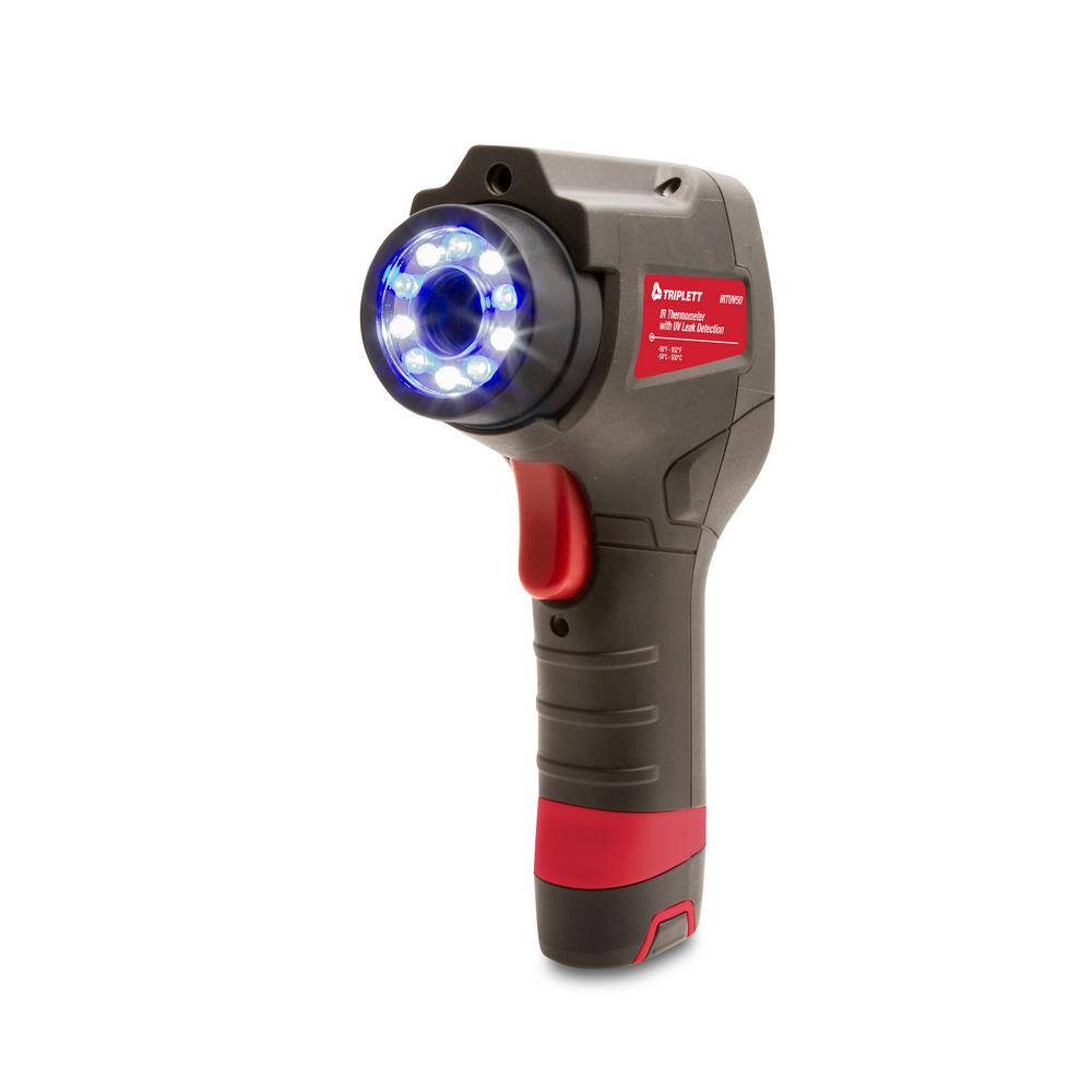 TRIPLETT IR Thermometer with UV Leak Detection IRTUV50