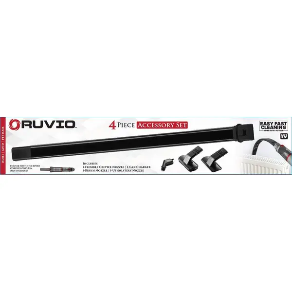 As Seen On TV 4-Piece Ruvio Vacuum Accessories