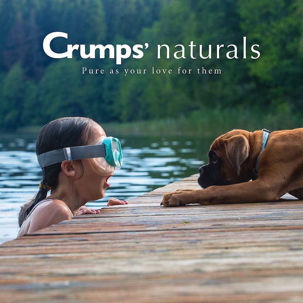 Crumps' Naturals Plaque Busters Beef Flavor Dental Dog Treats