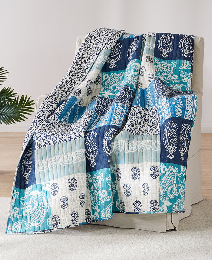 Levtex Chandra Quilted Throw， 50