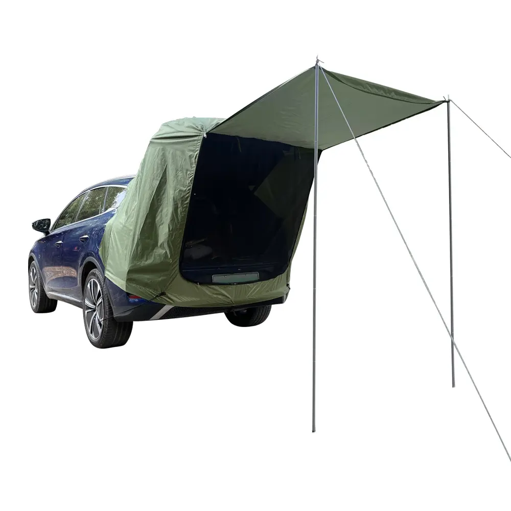 Car Awning Camping Cabana Tent With Awning Shade Car Tailgate Tent  Rear Tent Attachment For Camping Hiking