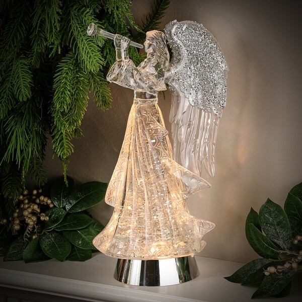 14Led Acrylic Angel Water Globe