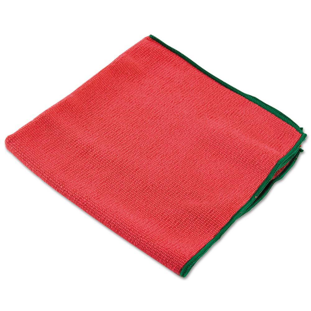 WYPALL 15-34 in. x 15-34 in. Microfiber Cloth Reusable in Red (6-Pack 4-PackCarton) KCC83980