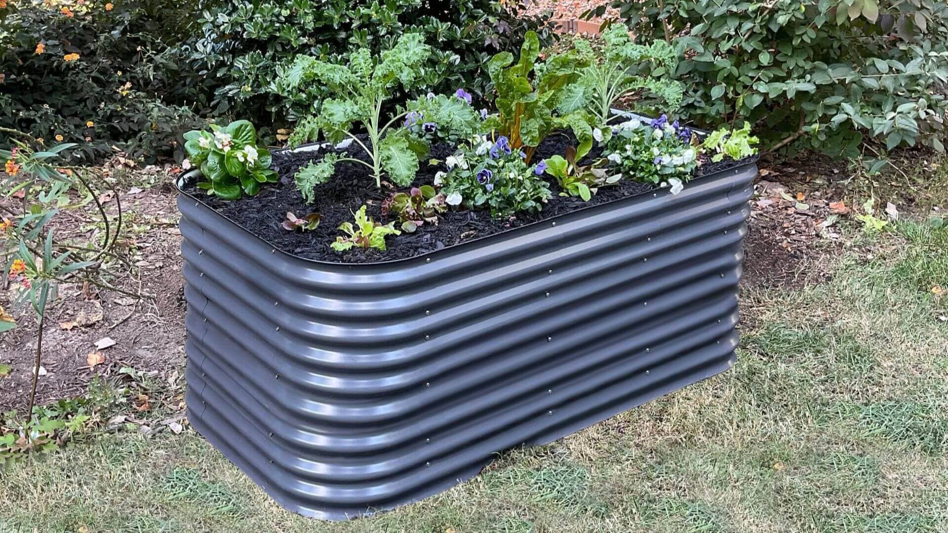 VegHerb's 9-in-1 Metal Raised Garden Bed (32