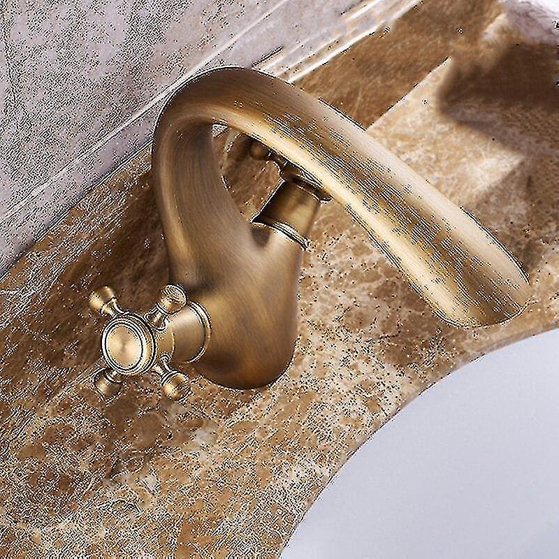 Naiwang Faucet Hot And Cold Water Br Brushed Sink Faucets Bathroom Faucets