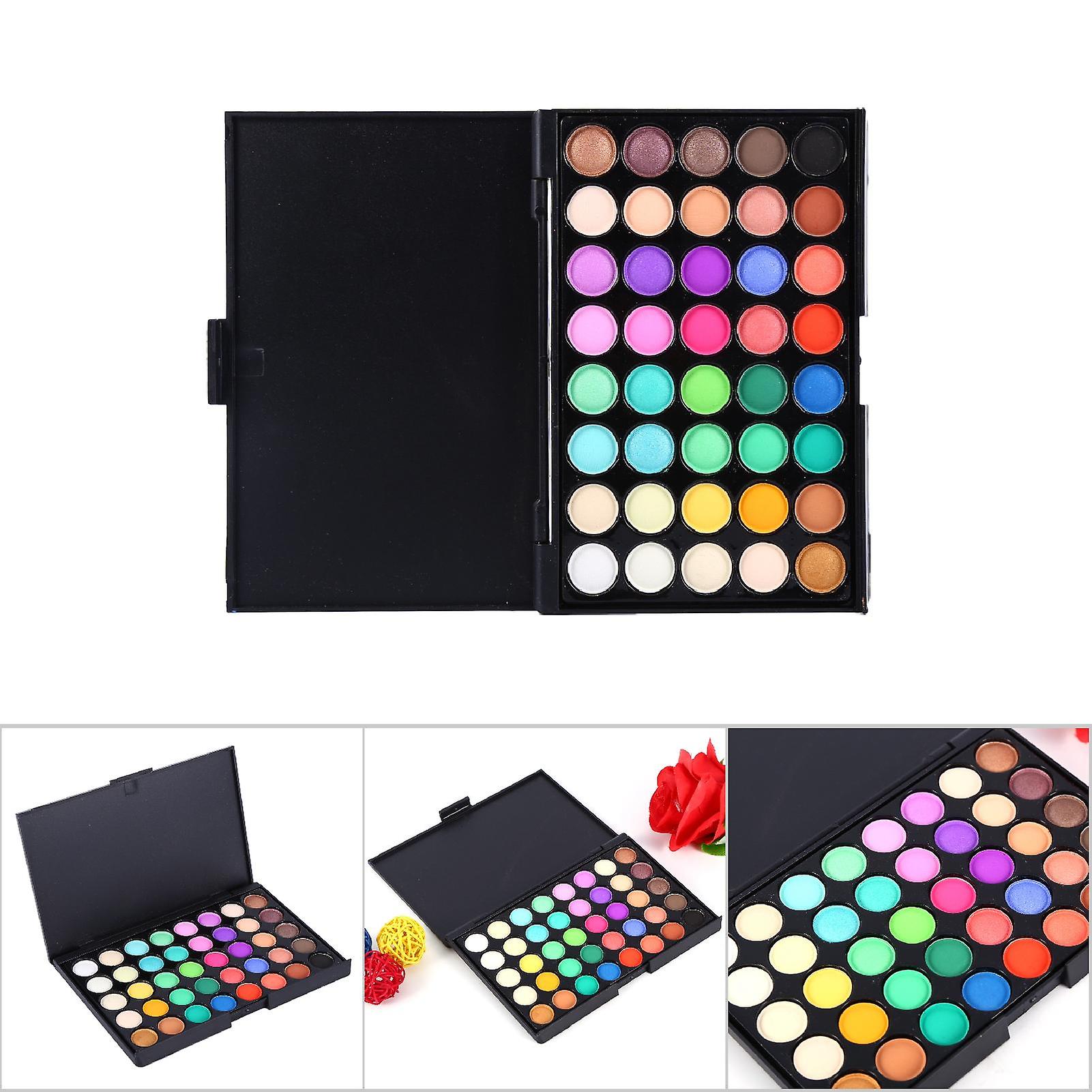 40 Color Eyeshadow Palette Mineral Matte Pigment Eye Shadow Waterproof Eyeshadow(#2)