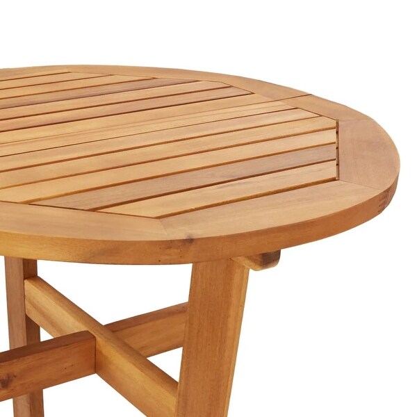 vidaXL Patio Bar Table Ø23.6