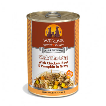 Weruva Wok The Dog with Chicken， Beef and Pumpkin in Gravy Canned Dog Fo andndash; Pet Empire and Supplies