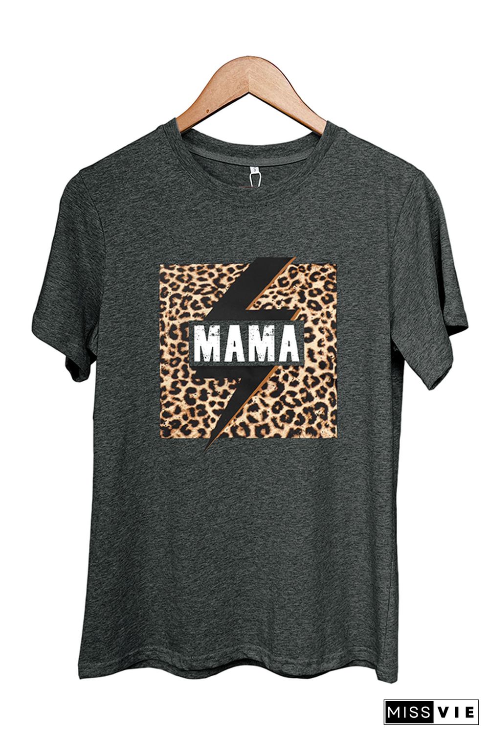 MAMA lightning Short Sleeve Graphic Tee Wholesale