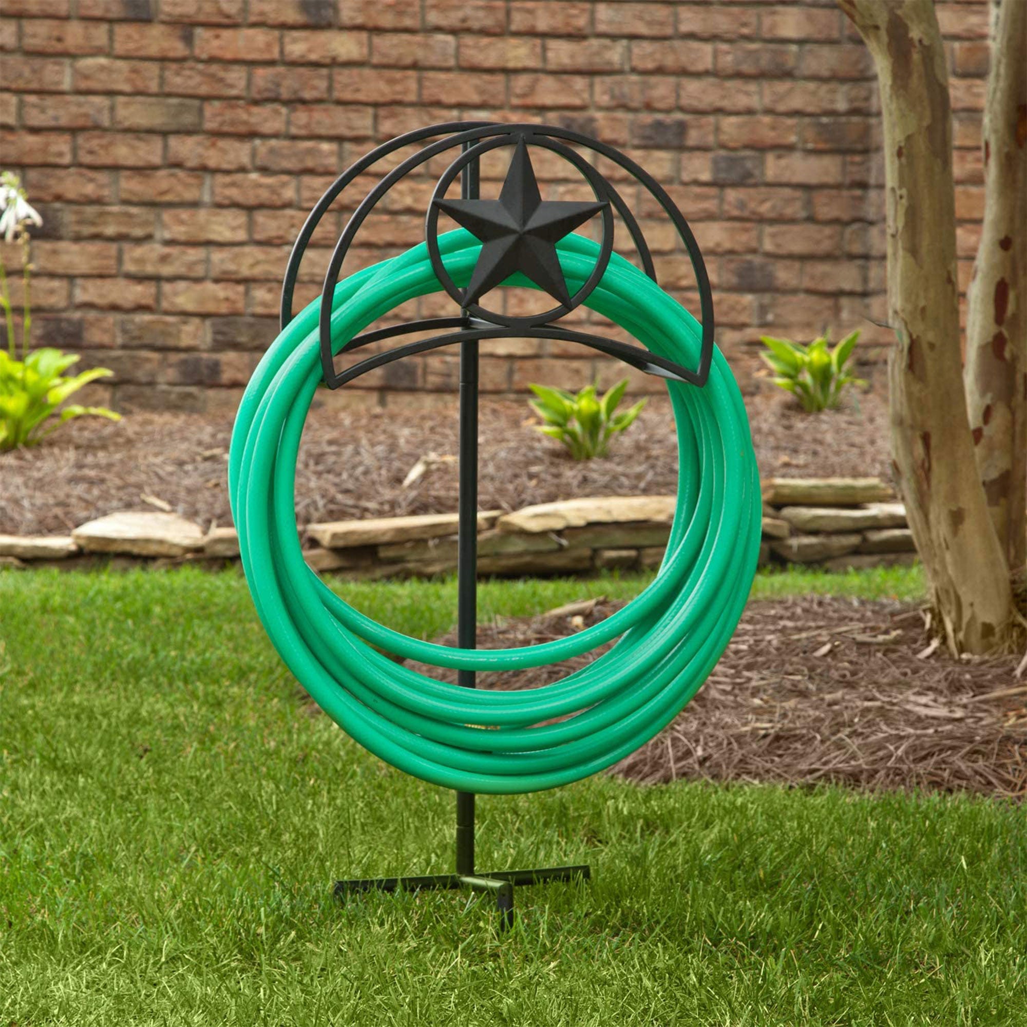 Liberty Garden 125' Hose Stand with Star