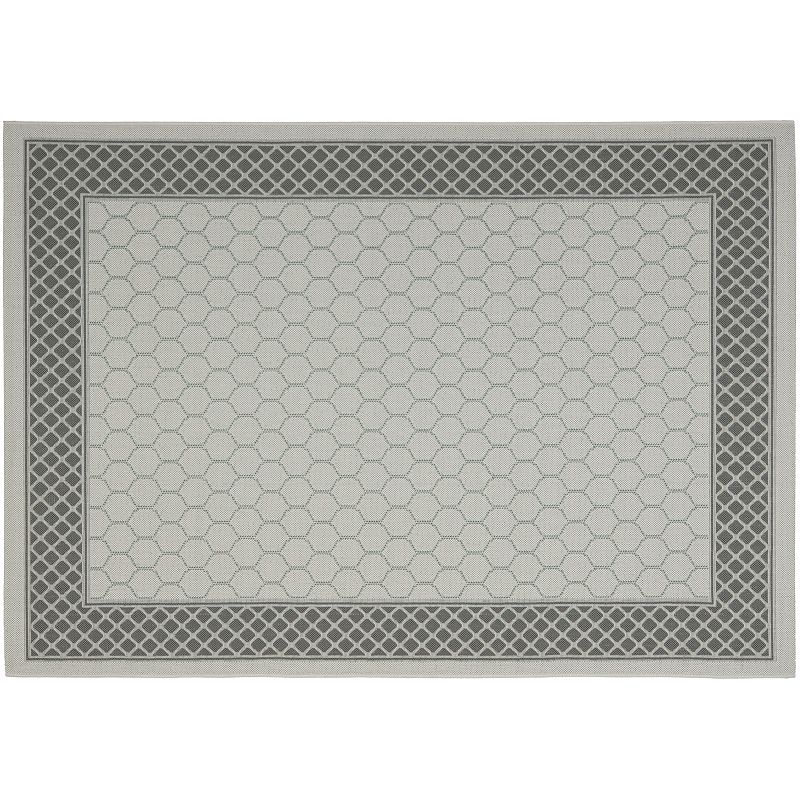 Safavieh Courtyard Trellis Border Indoor Outdoor Rug