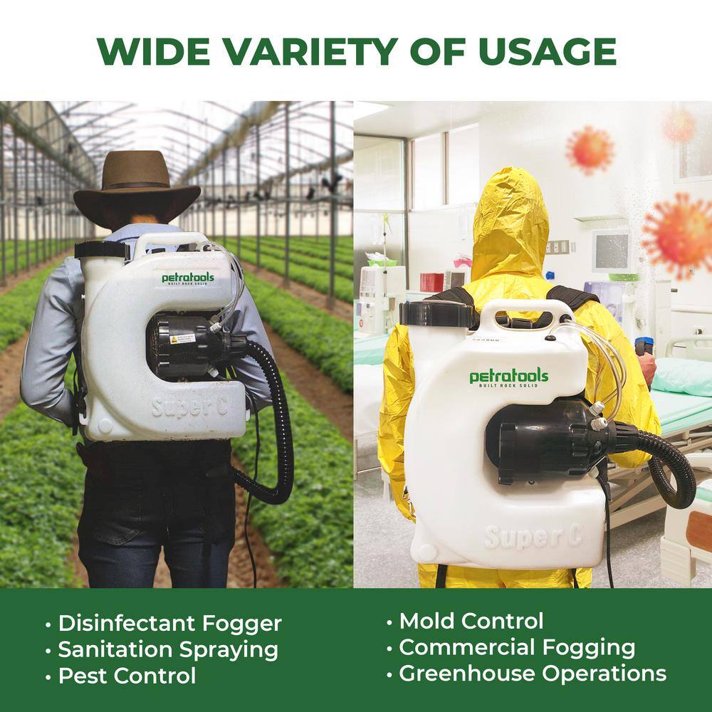 Petra 4 Gal. ULV Electric Fogger Backpack Sprayer ULV-FOGGER