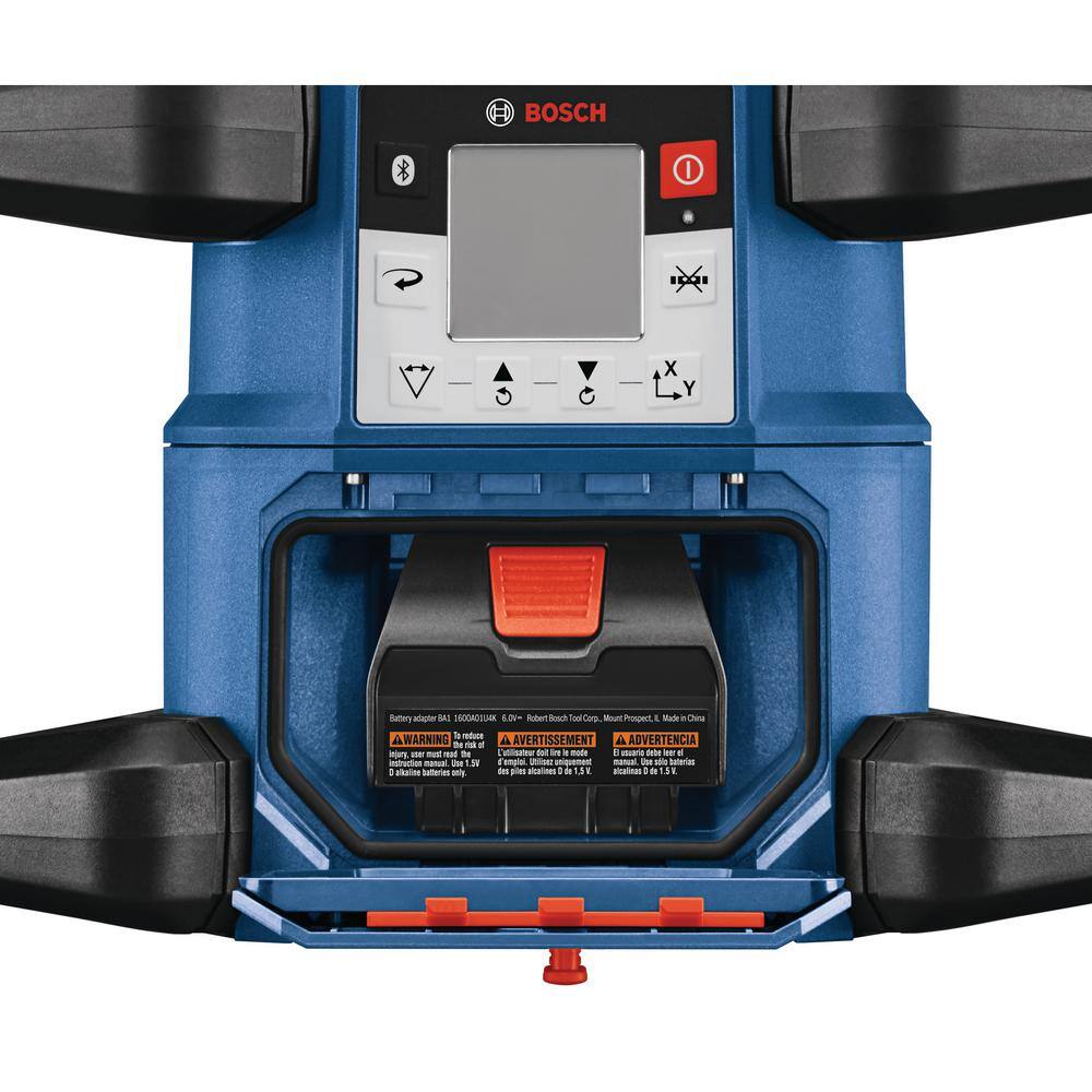 Bosch REVOLVE4000 Connected Self-Leveling HorizontalVertical Rotary Laser Level Kit GRL4000-80CHVKS