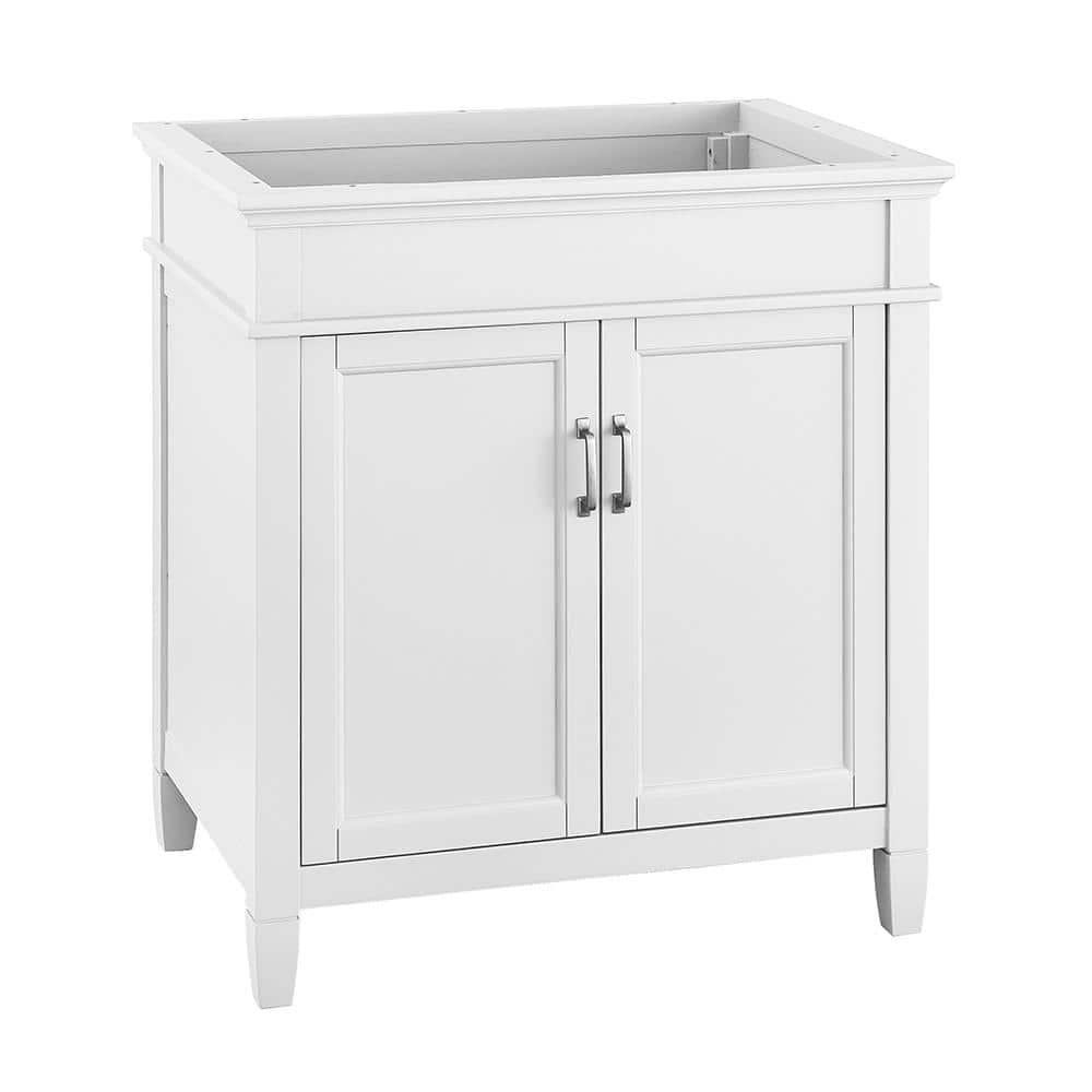 Home Decorators Collection Ashburn 30 in W x 2163 in D Vanity Cabinet in White