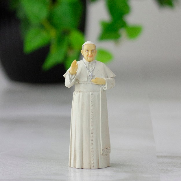 Pope Francis Religious Table Top Figure