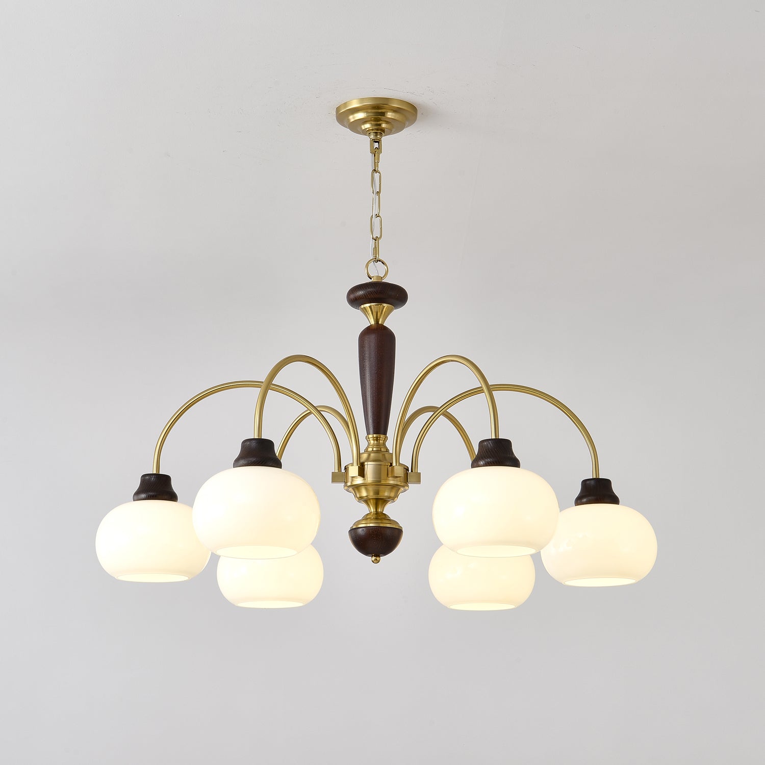 Arched Globe Chandelier