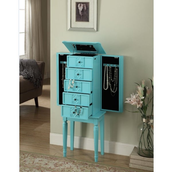 Jewelry Armoire/Jewelry Storage with 4 drawers - - 37179096