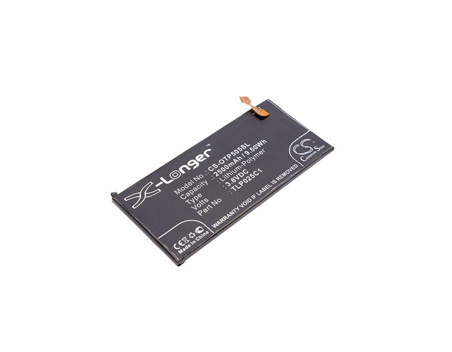 Alcatel One Touch Allure One Touch Fierce 2500mAh Replacement Battery BatteryClerkcom Mobile Phone