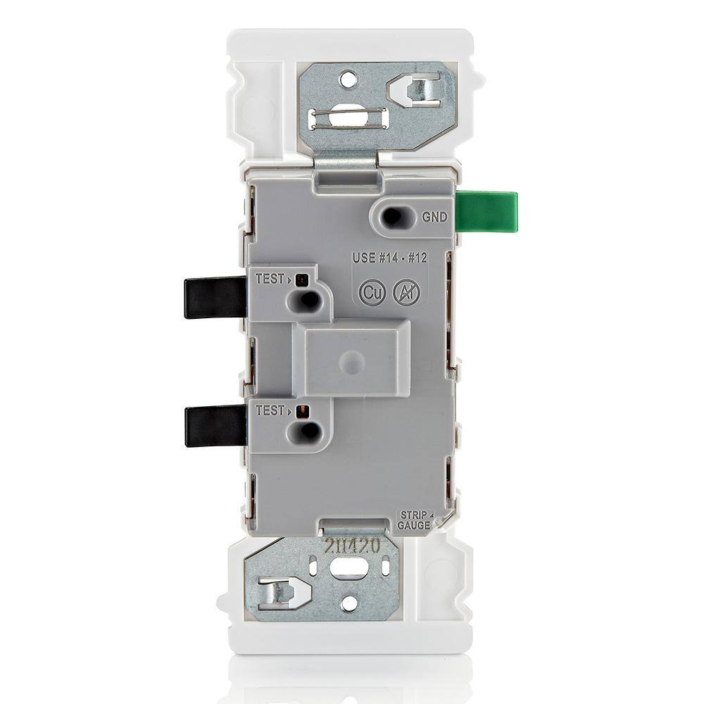 Leviton Decora Edge 15 Amp Single Pole Switch White R02-E5601-0SW