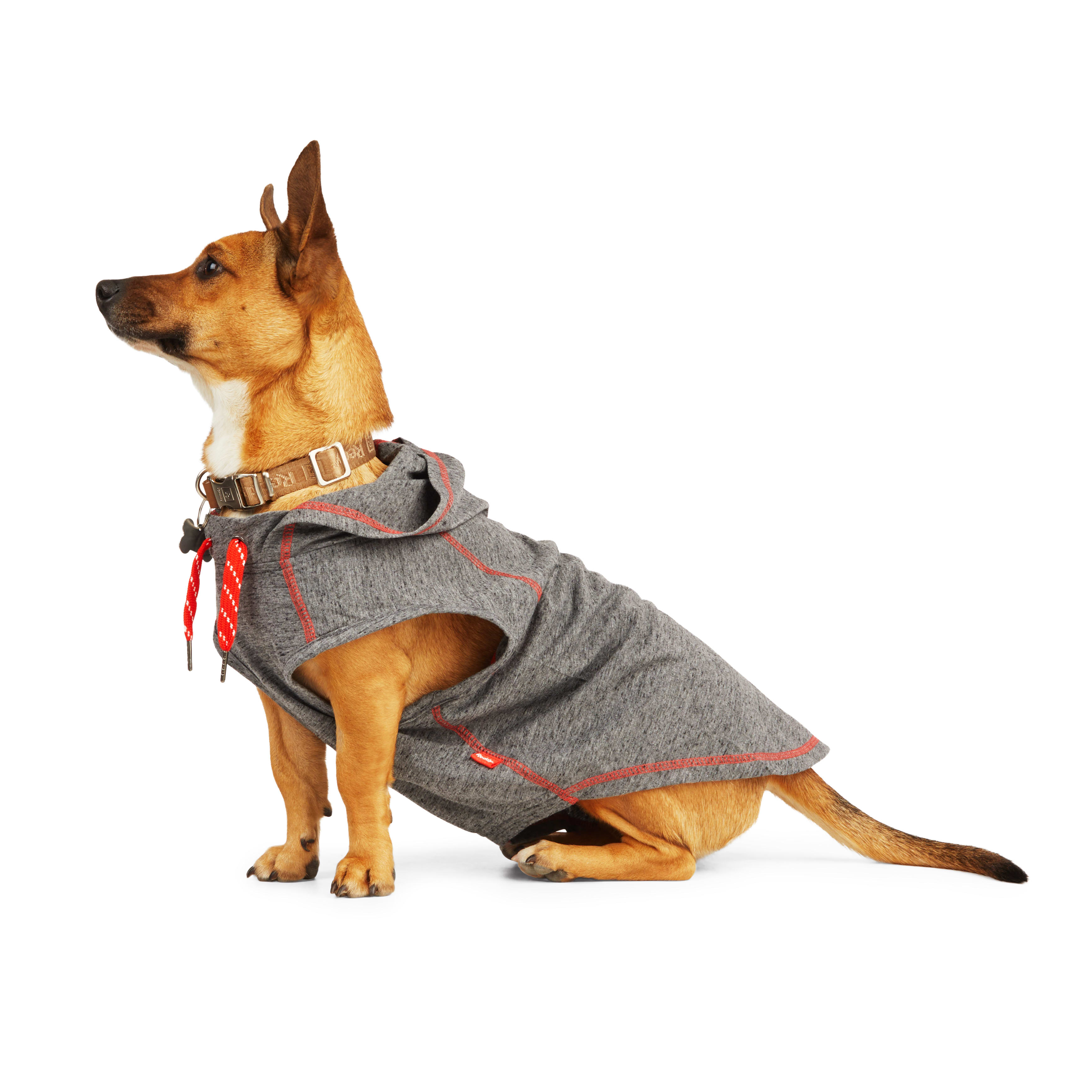 Reddy Black Hooded Tank for Dogs， X-Small