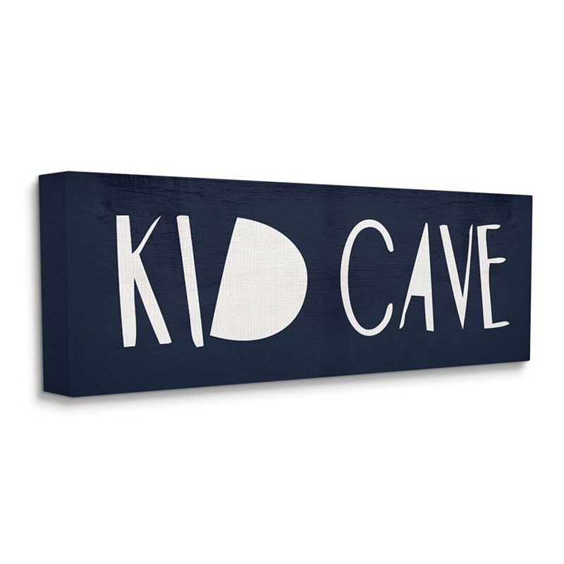 Stupell Home Decor Kid Cave Sign Canvas Wall Art