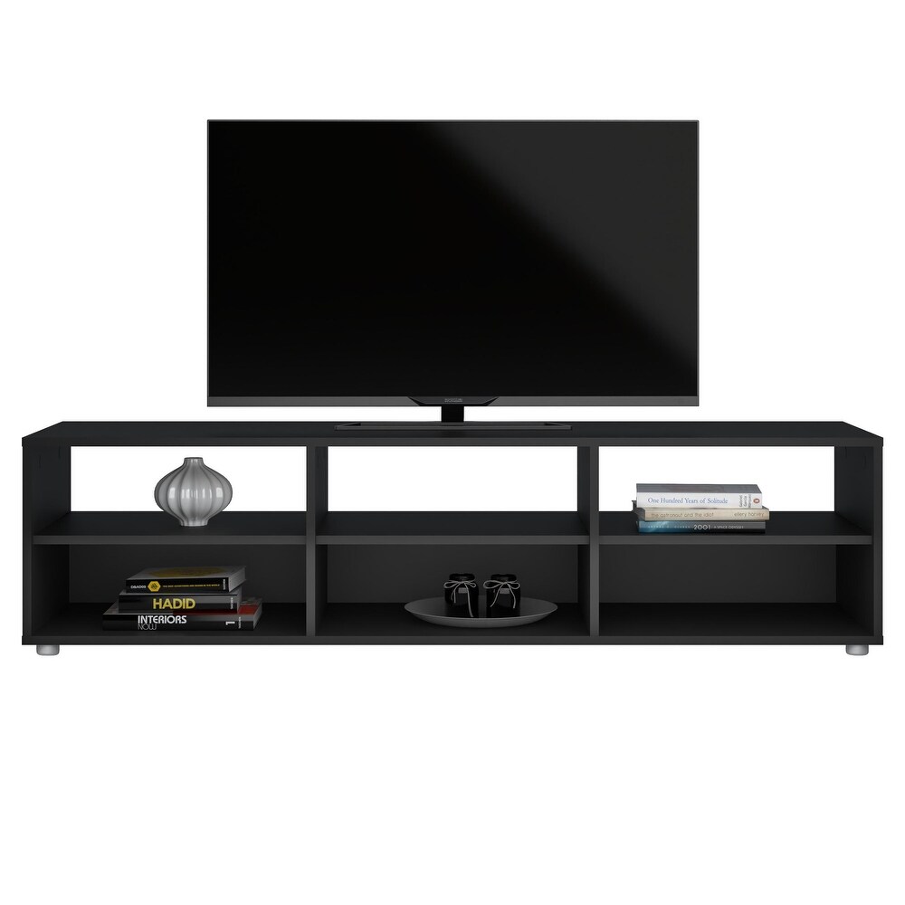 Porch   Den Media 6 Shelf TV Stand